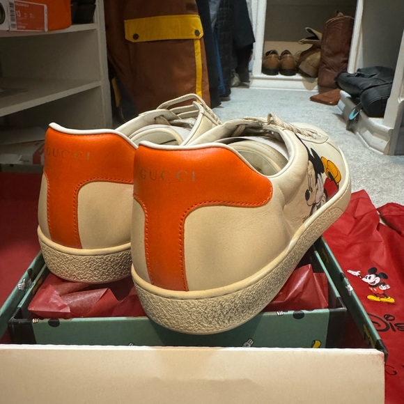 Gucci X Disney Ace Sneaker US Man 12 - Picture 5 of 6